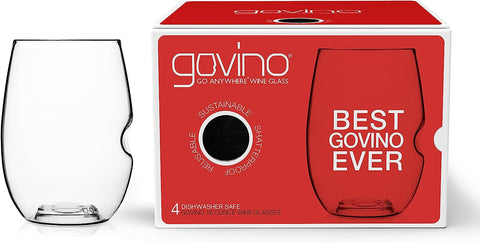GoVino 4 Pack Wine Cup