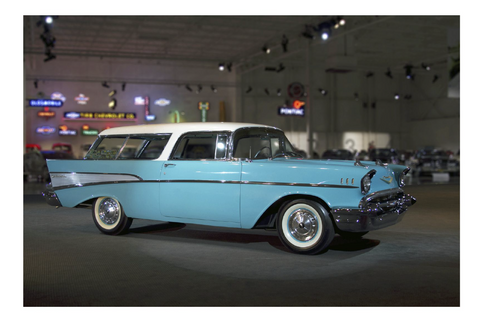 8X10 Print of 1957 Chevy Nomad