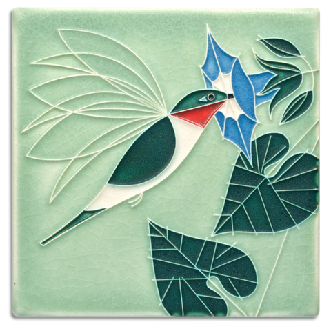 Little Sipper Hummingbird Tile