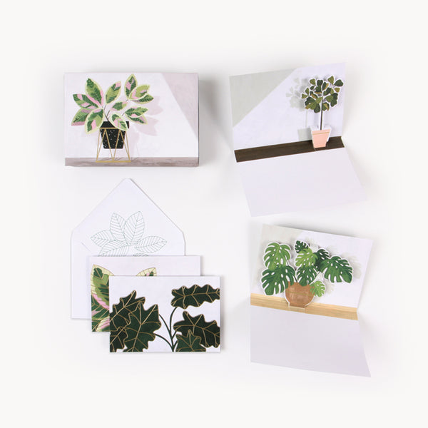 Potted Plants Notecard Set
