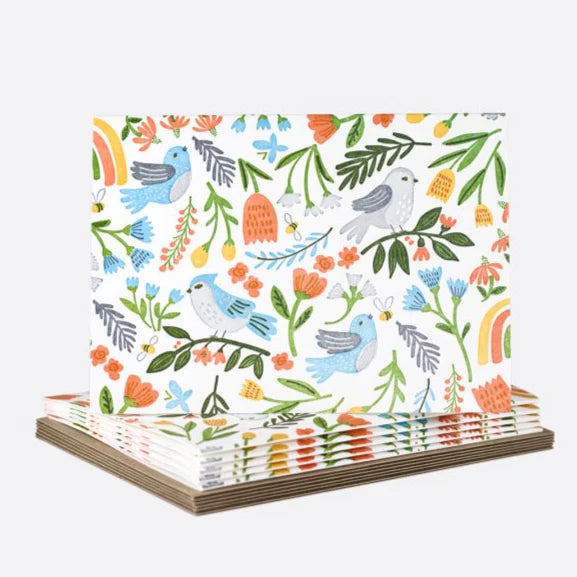 Bird Whimsy Card Set