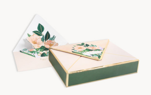 Floral Envelope Notecard Set