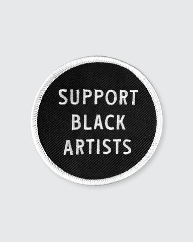 Support Black Artists Patch